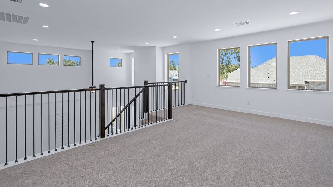 Spacious, unfurnished interior of a new home in Artavia, Conroe (Image 20).