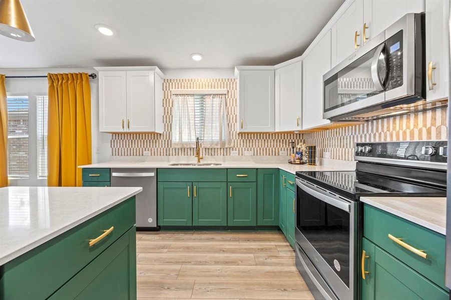 Furnished interior view inside a new home in , Denton (Image 5).