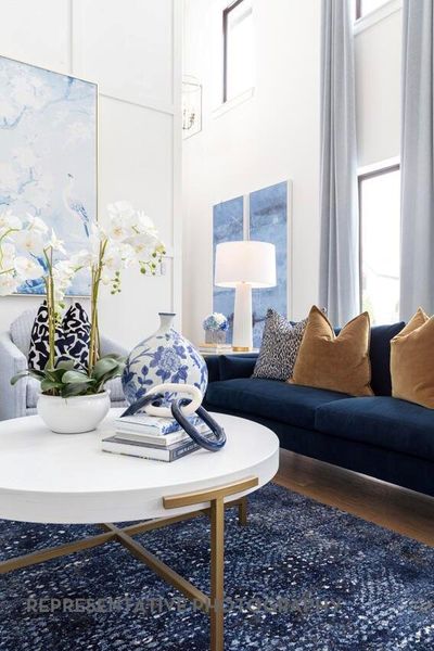 Furnished interior view inside a new home in Pomona, Manvel (Image 16).