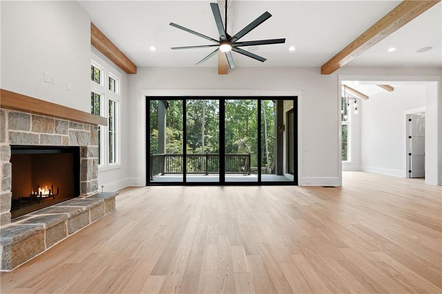 Spacious, unfurnished interior of a new home in , Milton (Image 20).