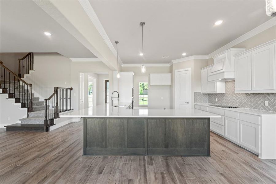 Furnished interior view inside a new home in Crystal Springs Estates, Alvarado (Image 17).