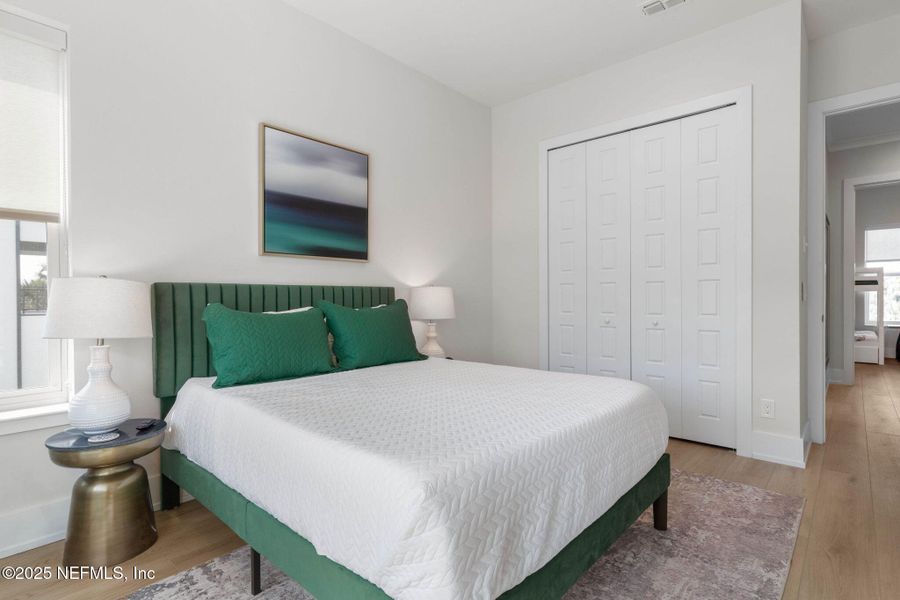 Furnished interior view inside a new home in , Palm Coast (Image 25).