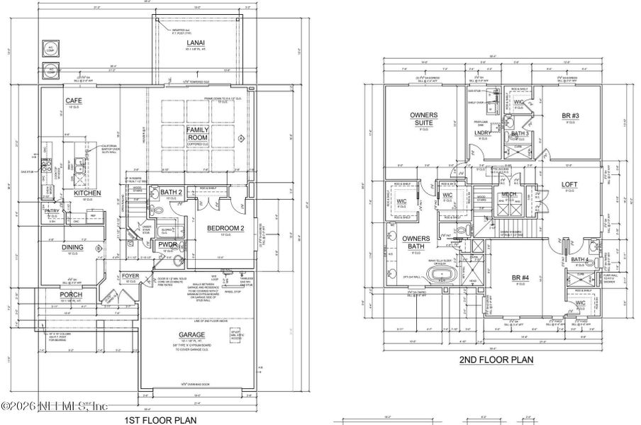 2D floor plan layout of this home in Silver Landing At Silverleaf, St. Augustine, FL (Image 2). 2D floor plan layout of this home in Silver Landing At Silverleaf, St. Augustine, FL (Image 2).