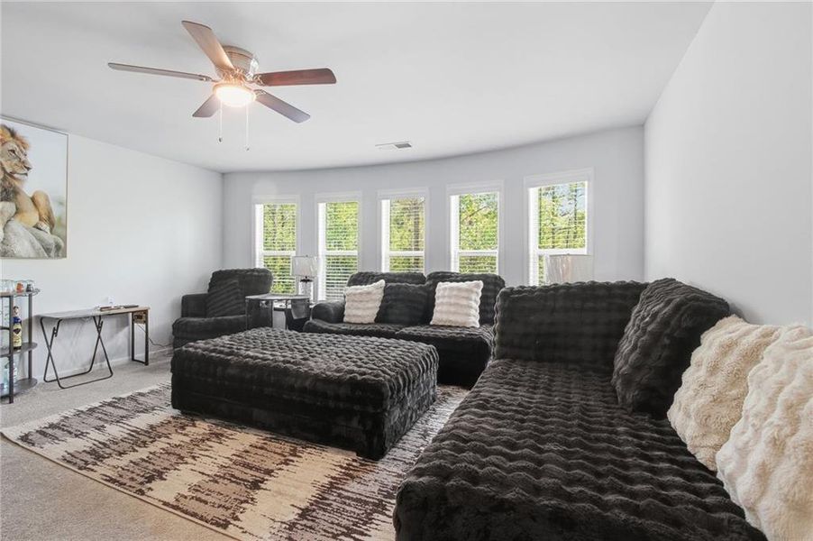 Furnished interior view inside a new home in , Newnan (Image 9).