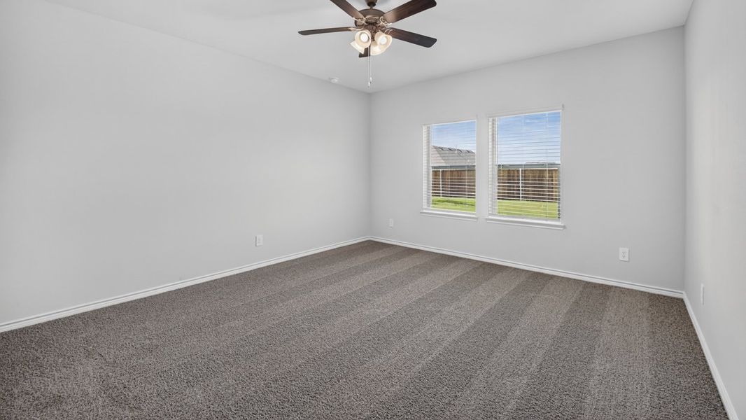 Representative unfurnished interior of a home built from the H231 Copaiba by D.R. Horton in Lilybrooke at Legacy Hills, Celina (Image 13).