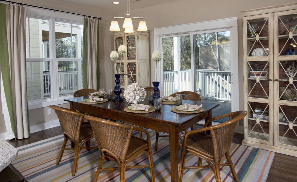 Elegant dining area