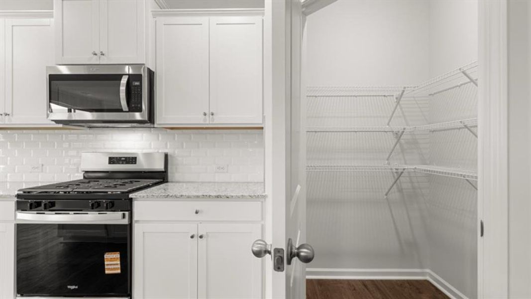 Furnished interior view inside a new home in , Cartersville (Image 8).