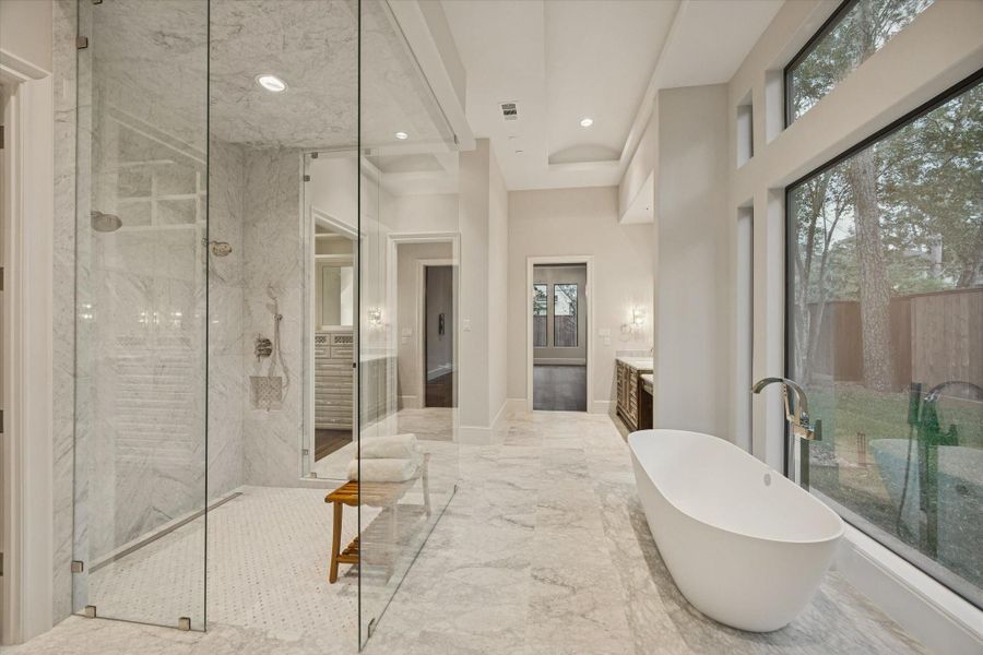 Furnished interior view inside a new home in , Houston (Image 35). Furnished interior view inside a new home in , Houston (Image 35).