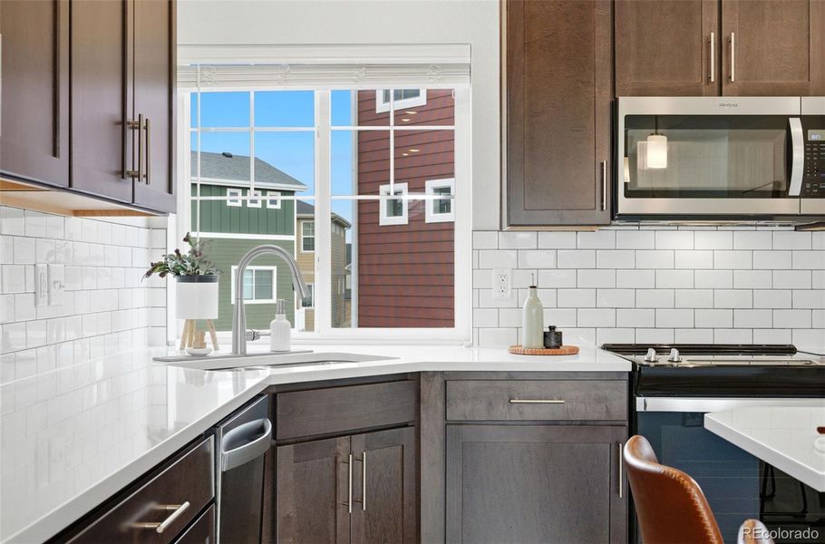 Furnished interior view inside a new home in Erie Highlands, Erie (Image 12).