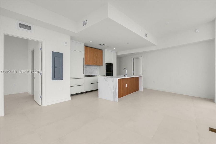 Furnished interior view inside a new home in , Miami (Image 16). Furnished interior view inside a new home in , Miami (Image 16).