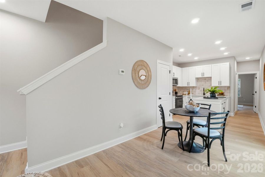 Furnished interior view inside a new home in , Charlotte (Image 12). Furnished interior view inside a new home in , Charlotte (Image 12).