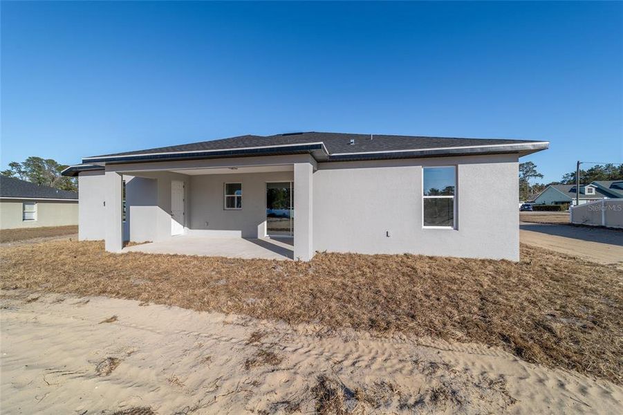 Exterior details and patio area of a home in , Ocala (Image 28).