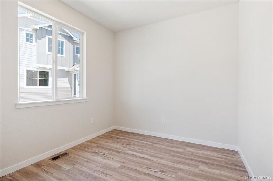 Spacious, unfurnished interior of a new home in Paired Homes at Alder Creek, Parker (Image 9). Spacious, unfurnished interior of a new home in Paired Homes at Alder Creek, Parker (Image 9).
