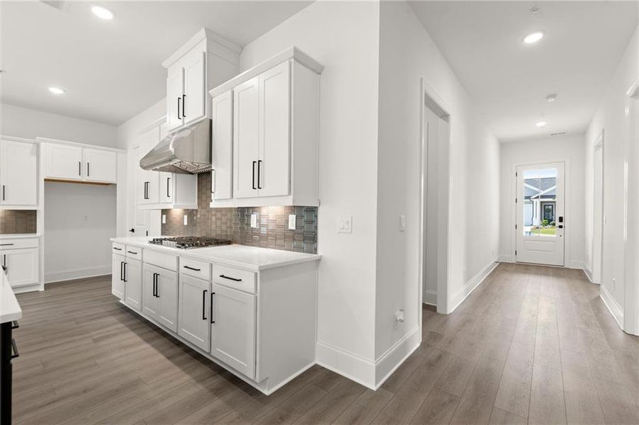 Furnished interior view inside a new home in , Kennesaw (Image 12).