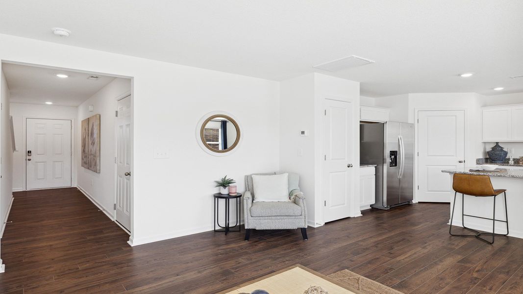 Representative furnished interior of a home built from the Darwin by D.R. Horton in Stockyard, Statesboro (Image 4). Representative furnished interior of a home built from the Darwin by D.R. Horton in Stockyard, Statesboro (Image 4).