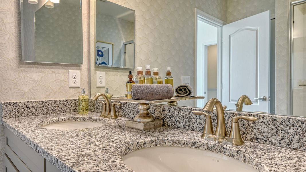 Close-up of interior finishes inside a home in SkySail, Naples (Image 22).