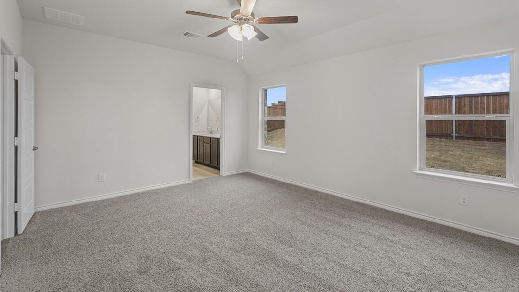 Spacious, unfurnished interior of a new home in Lilybrooke at Legacy Hills, Celina (Image 6). Spacious, unfurnished interior of a new home in Lilybrooke at Legacy Hills, Celina (Image 6).