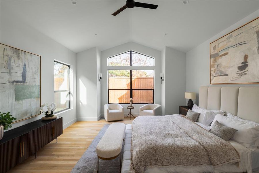 Furnished interior view inside a new home in , Dallas (Image 9).