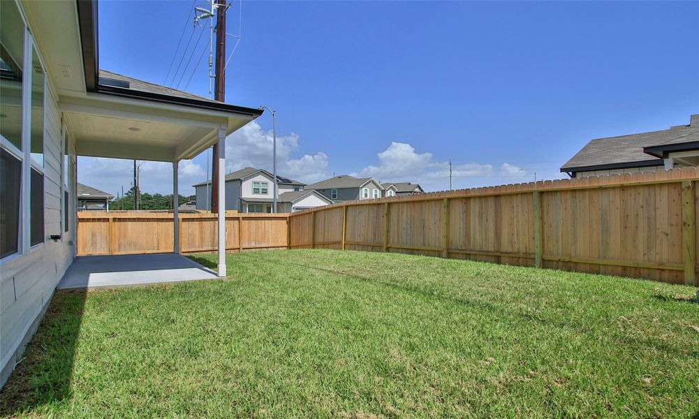 Exterior details and patio area of a home in Windrow, Hockley (Image 21).