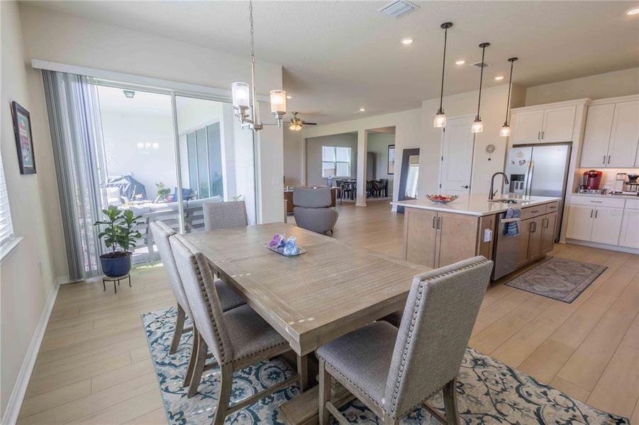 Furnished interior view inside a new home in Parkview Reserve, Orlando (Image 9). Furnished interior view inside a new home in Parkview Reserve, Orlando (Image 9).