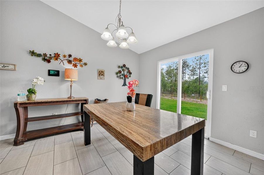 Furnished interior view inside a new home in , Dunnellon (Image 18).