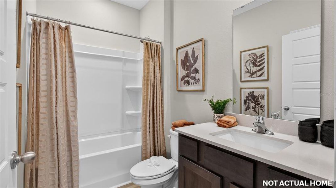 Furnished interior view inside a new home in Sawmill Branch, Palm Coast (Image 10).