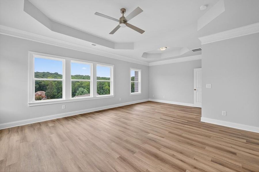 Spacious, unfurnished interior of a new home in Traditions Of Braselton, Jefferson (Image 38). Spacious, unfurnished interior of a new home in Traditions Of Braselton, Jefferson (Image 38).