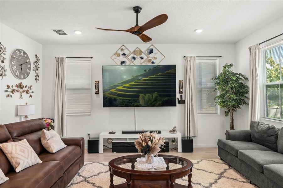 Furnished interior view inside a new home in , Winter Garden (Image 8). Furnished interior view inside a new home in , Winter Garden (Image 8).