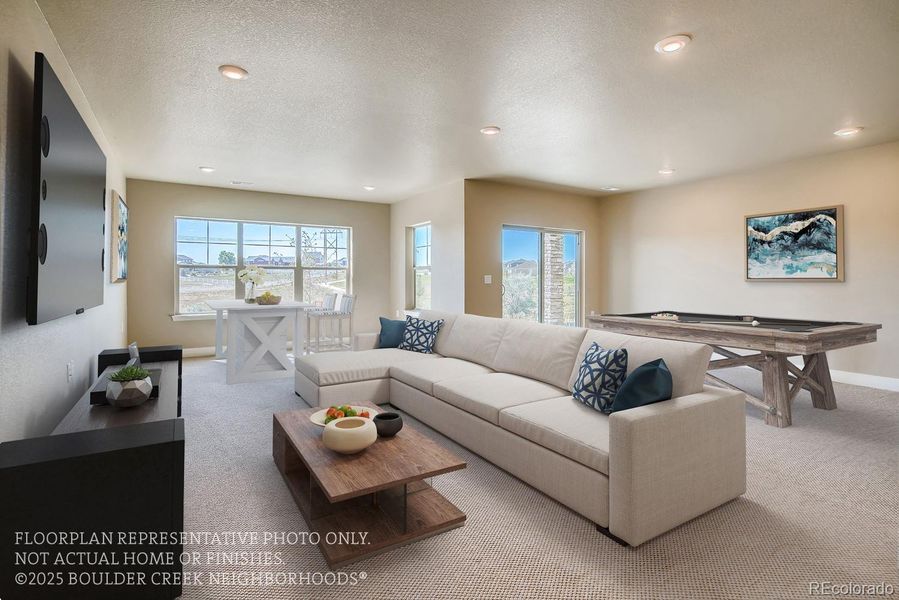 Furnished interior view inside a new home in , Westminster (Image 4).