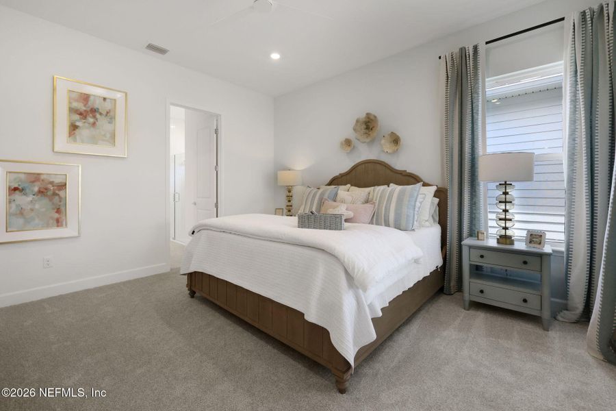 Furnished interior view inside a new home in , Flagler Beach (Image 34).