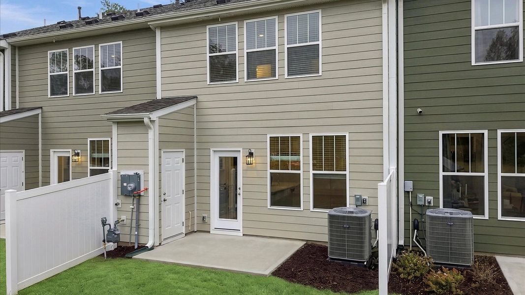 Exterior details and patio area of a home in Brookland Place, Hendersonville (Image 4). Exterior details and patio area of a home in Brookland Place, Hendersonville (Image 4).