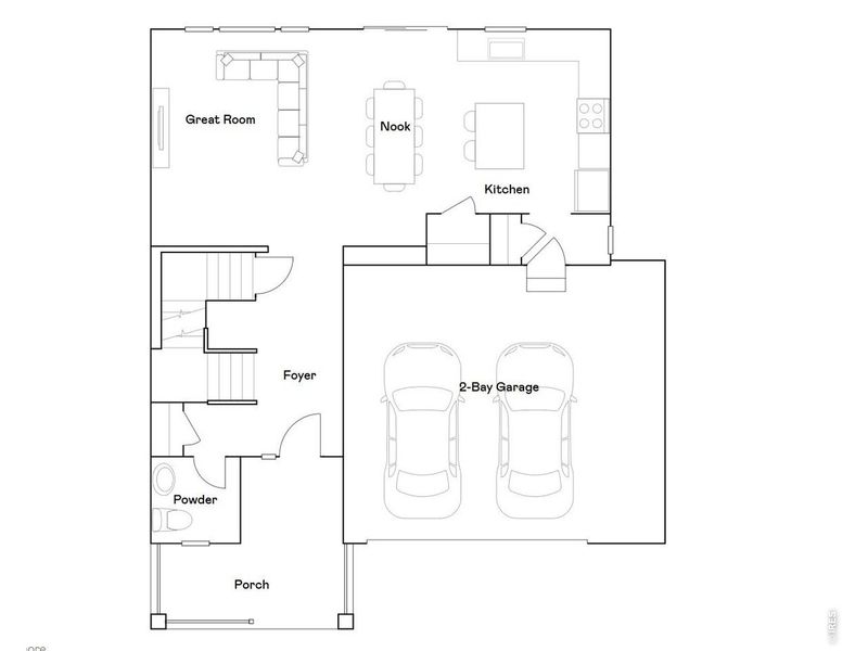 2D floor plan layout of this home in Timber Lark, Fort Collins, CO (Image 2). 2D floor plan layout of this home in Timber Lark, Fort Collins, CO (Image 2).