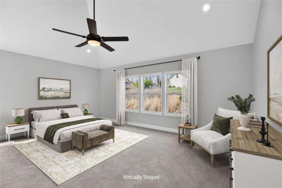 Furnished interior view inside a new home in , Gainesville (Image 11).