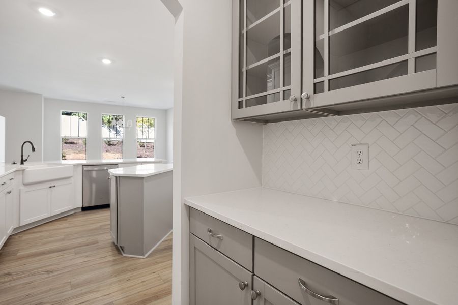 Furnished interior view inside a new home in Georgias Landing, Raleigh (Image 7).