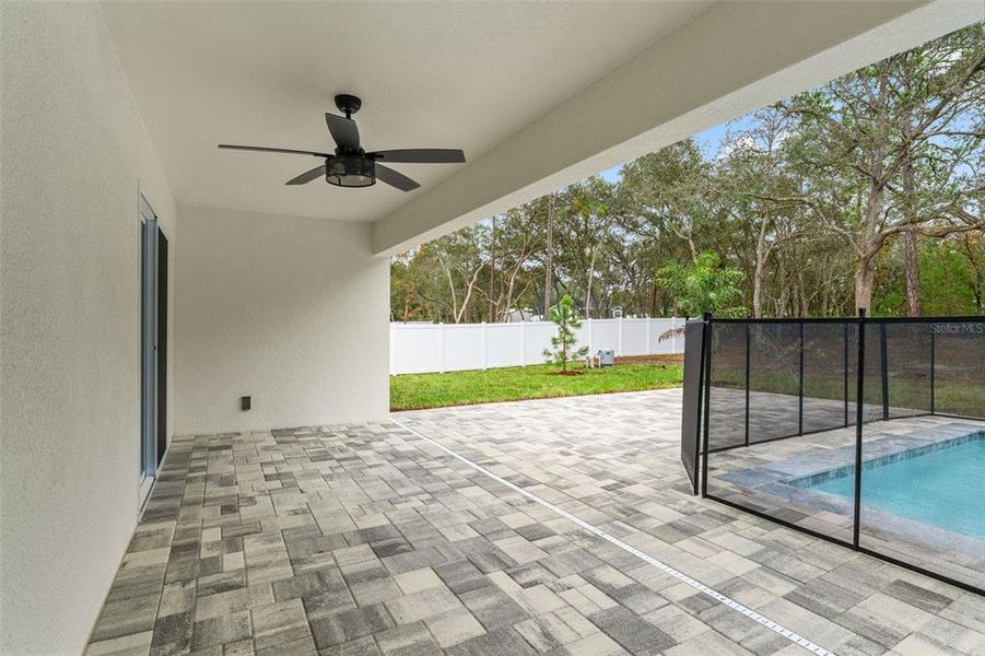 Exterior details and patio area of a home in , Brooksville (Image 26). Exterior details and patio area of a home in , Brooksville (Image 26).