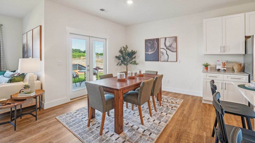 Furnished interior view inside a new home in Keebler Meadows, Johnson City (Image 11).