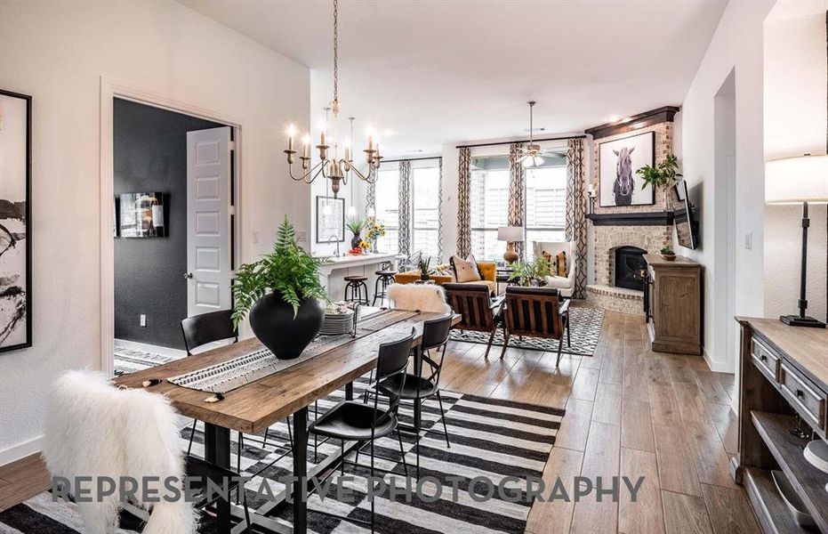 Furnished interior view inside a new home in Gateway Village - The Reserve, Denison (Image 20).