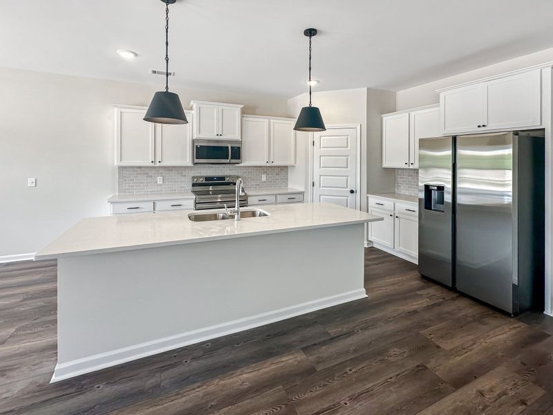 Furnished interior view inside a new home in Doctor's Creek, Ludowici (Image 7).