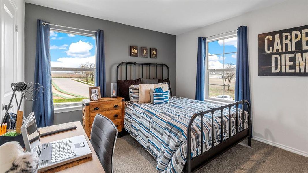 Furnished interior view inside a new home in Monarch at the Meadows, Ponder (Image 24). Furnished interior view inside a new home in Monarch at the Meadows, Ponder (Image 24).