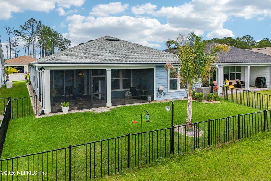 Exterior details and patio area of a home in , St. Augustine (Image 36).
