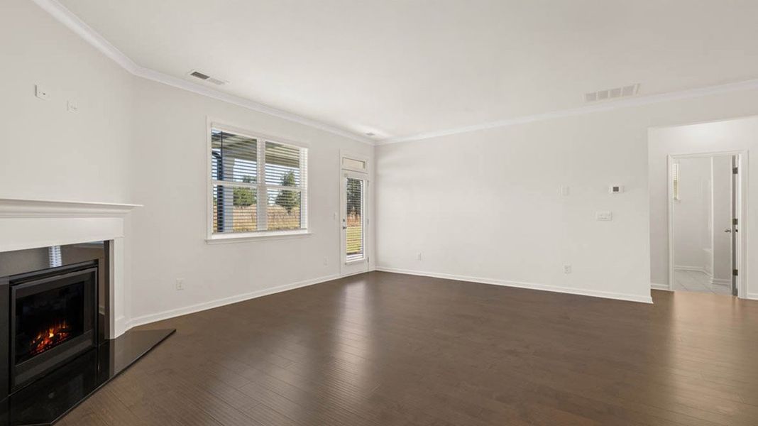 Spacious, unfurnished interior of a new home in The Gates at Pates Creek, Hampton (Image 26).