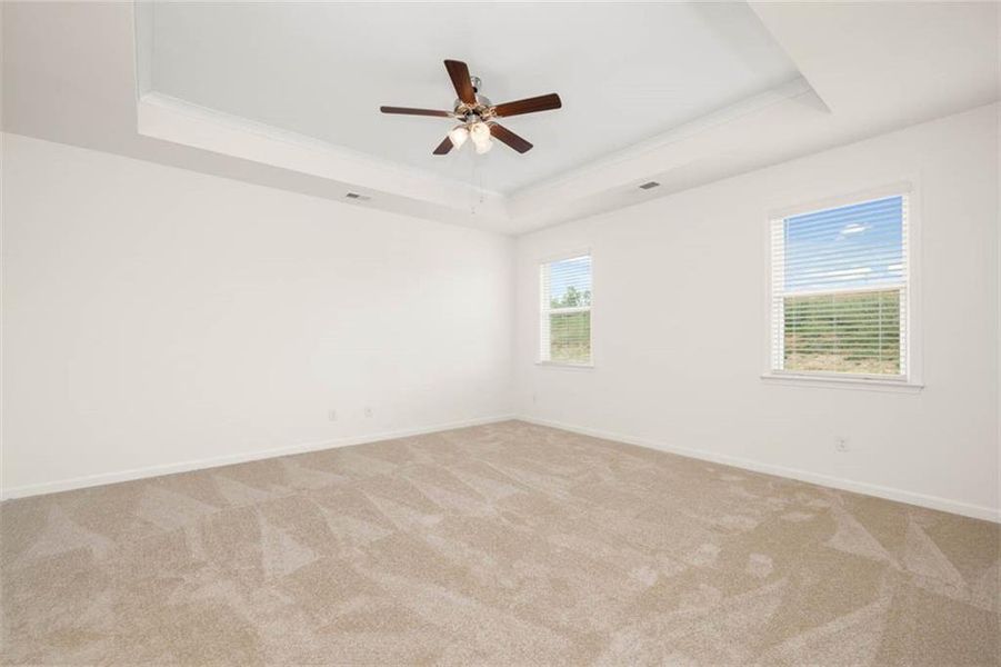 Spacious, unfurnished interior of a new home in Evergreen Crossing, Locust Grove (Image 27).