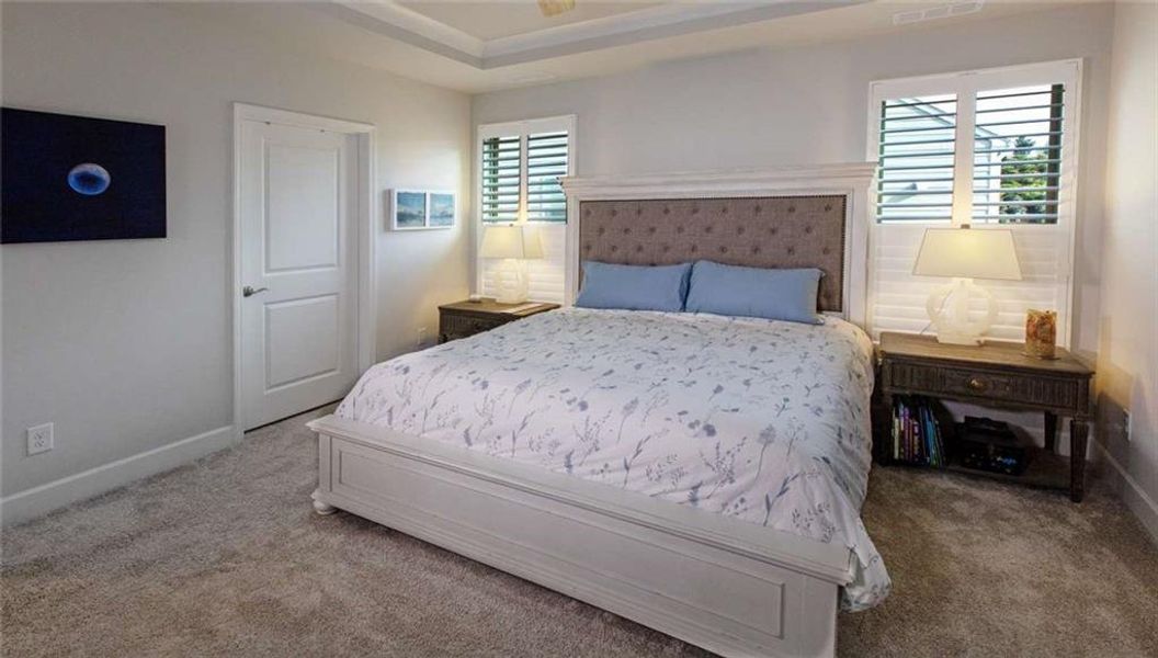 Furnished interior view inside a new home in , Hoschton (Image 12).