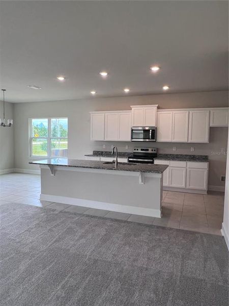 Furnished interior view inside a new home in Harmony Central, Harmony (Image 3). Furnished interior view inside a new home in Harmony Central, Harmony (Image 3).