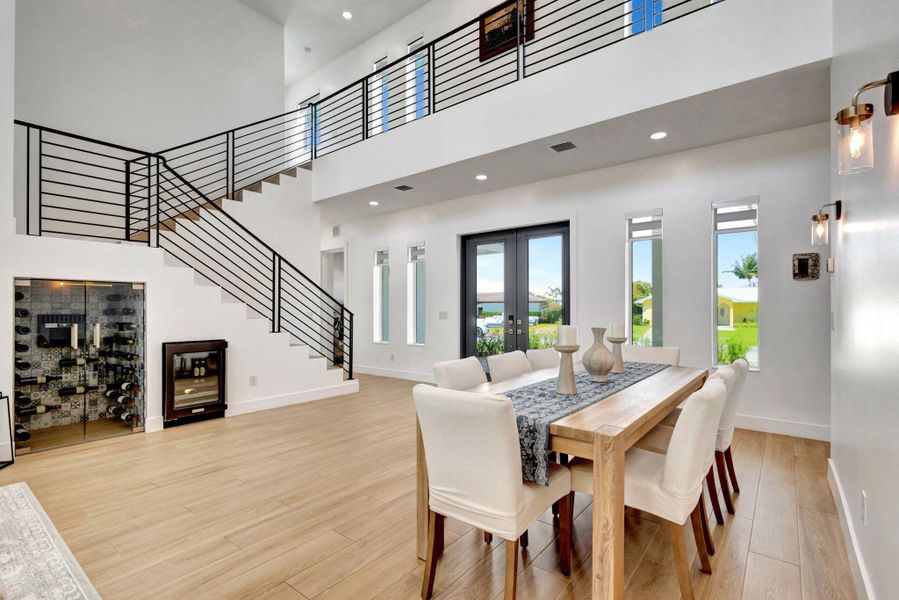 Furnished interior view inside a new home in , North Palm Beach (Image 65). Furnished interior view inside a new home in , North Palm Beach (Image 65).