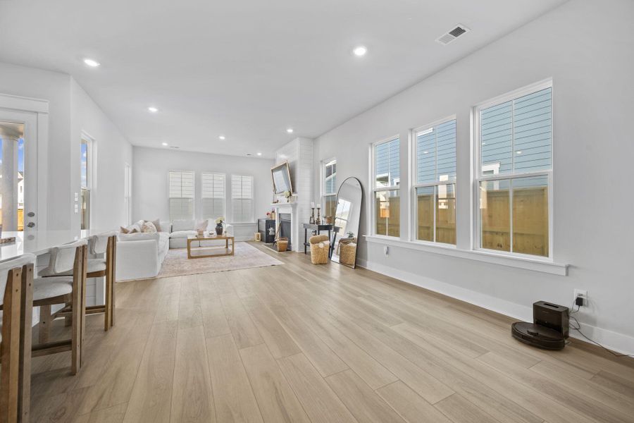 Furnished interior view inside a new home in Carnes Crossroads, Summerville (Image 19). Furnished interior view inside a new home in Carnes Crossroads, Summerville (Image 19).