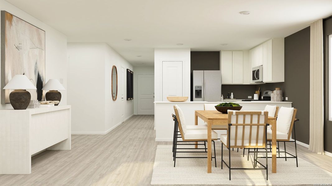 Furnished interior view inside a new home in , Marion (Image 5).