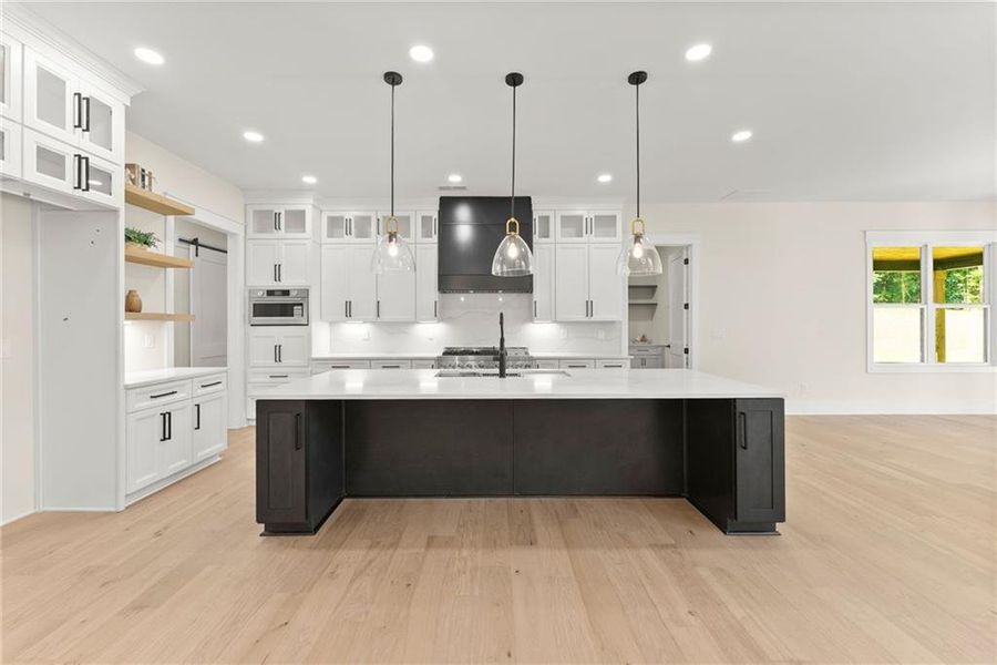 Furnished interior view inside a new home in , Hoschton (Image 11).