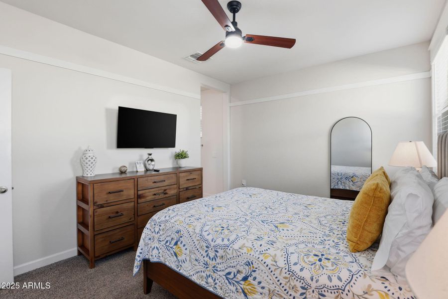 Custom wall paneling throughout