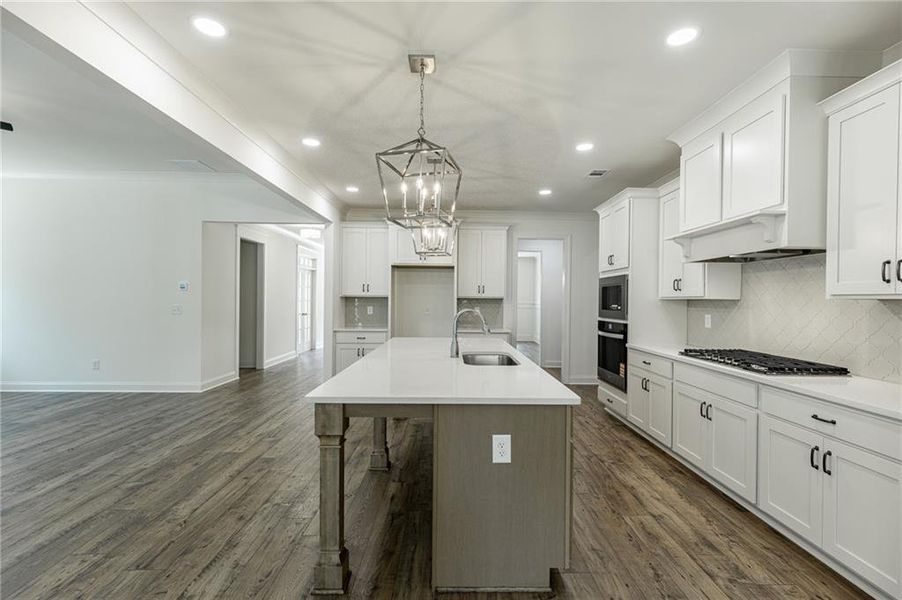 Furnished interior view inside a new home in , Winder (Image 6).